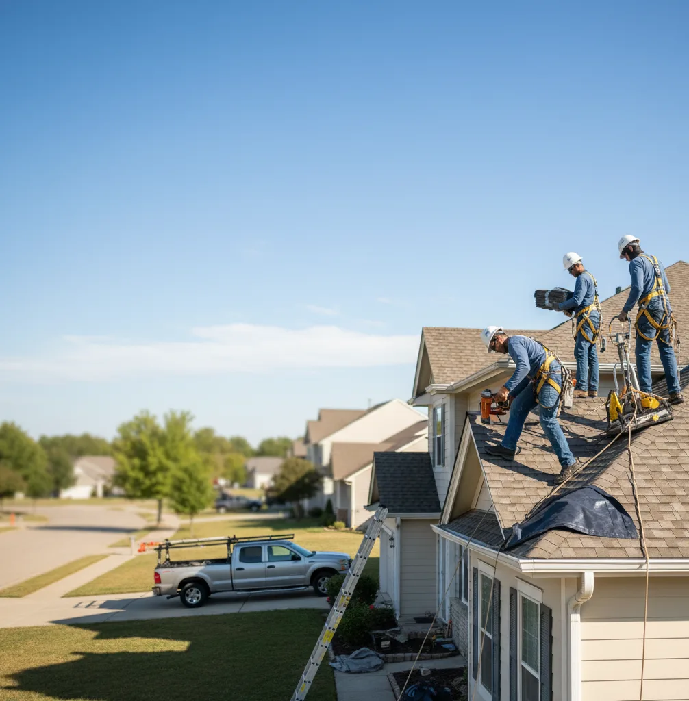 Roof Repair in Linden